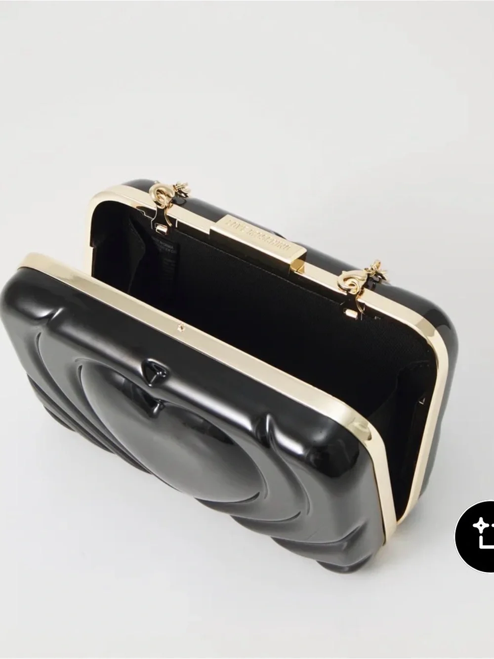 Love Moschino SMART DAILY BAG HEART - Clutch - nero